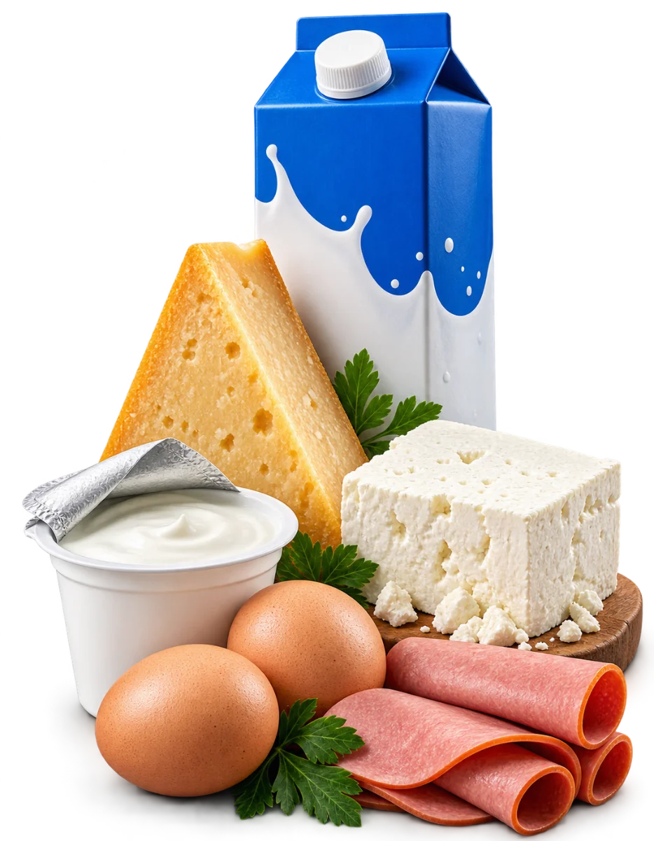 ألبان وفطور