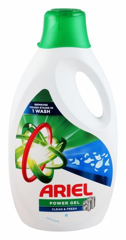 Ariel Automatic Power Gel Liquid Laundry Detergent Front & Top Load
