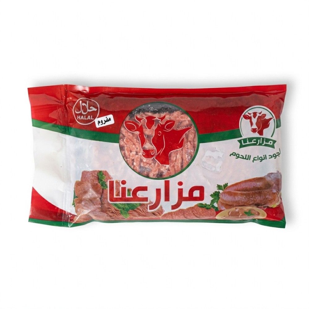 لحم مفروم مجمد وزن ٤٠٠ جرام من مزارعنا 